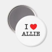Aimant J'aime Allison (Recto/Verso)