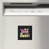 Aimant J'Aime Alors Je Suis Douce Funny Candy Patch Sweet (In Situ (Lave-vaisselle))