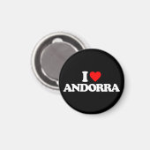 AIMANT J'AIME ANDORRA (Recto/Verso)