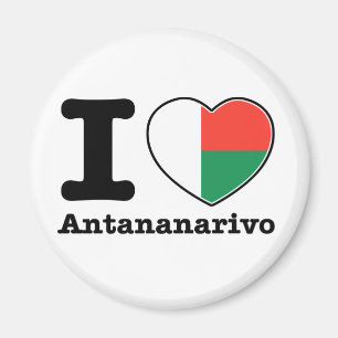 Aimant J'aime Antananarivo