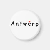 Aimant J'aime Anvers (Devant)