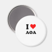Aimant J'aime Aoa (Recto/Verso)