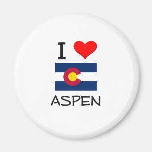 Aimant J'aime ASPEN le Colorado