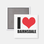 Aimant J'aime Bairnsdale (Recto/Verso)