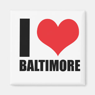 Aimant J'aime Baltimore