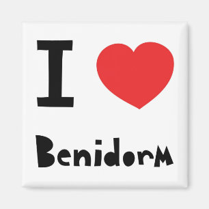 Aimant J'aime Benidorm