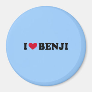 AIMANT J'AIME BENJI
