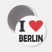 Aimant j'aime berlin (Recto/Verso)