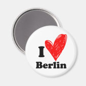 Aimant J'aime Berlin (Recto/Verso)