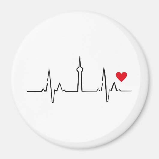 Aimant J'aime Berlin (Devant)