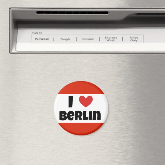 Aimant J'aime Berlin (In Situ (Lave-vaisselle))