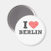 Aimant J'aime Berlin (Recto/Verso)