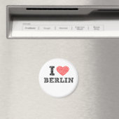 Aimant J'aime Berlin (In Situ (Lave-vaisselle))