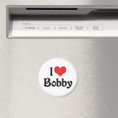 Aimant J'aime Bobby (In Situ (Lave-vaisselle))