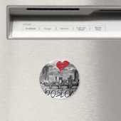 Aimant J'aime Boston (In Situ (Lave-vaisselle))