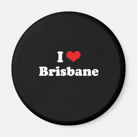 AIMANT J'AIME BRISBANE (Devant)