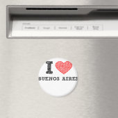 Aimant J'aime Buenos Aires (In Situ (Lave-vaisselle))