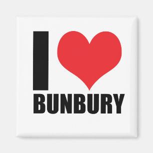Aimant J'aime Bunbury