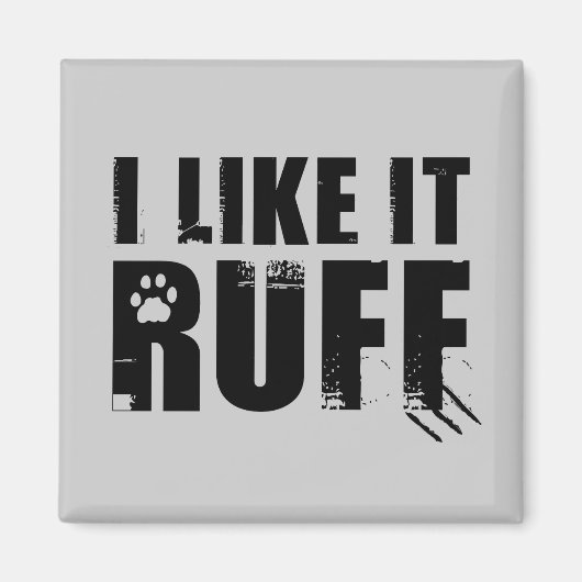 Aimant J'Aime Ça Ruff (Devant)