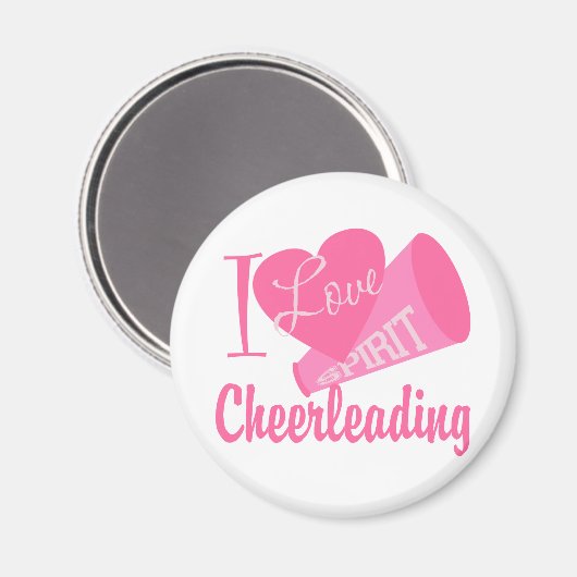 Aimant J'Aime Cheerleader (Recto/Verso)