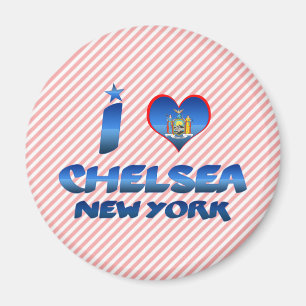 Aimant J'aime Chelsea, New York