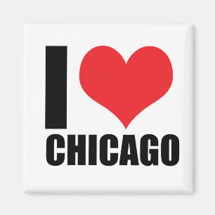 Aimant J'aime Chicago