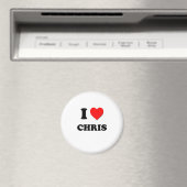 Aimant J'aime Chris (In Situ (Lave-vaisselle))