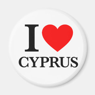Aimant J'aime Chypre
