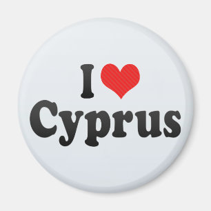 Aimant J'aime Chypre