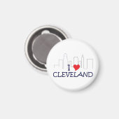 Aimant J'Aime Cleveland (Recto/Verso)