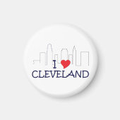 Aimant J'Aime Cleveland (Devant)