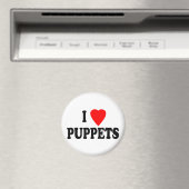 AIMANT J'AIME (COEUR) LES PEPPETS (In Situ (Lave-vaisselle))