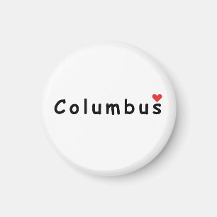 Aimant J'aime Columbus