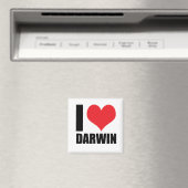 Aimant J'aime Darwin (In Situ (Lave-vaisselle))