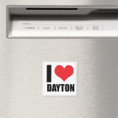 Aimant J'aime Dayton (In Situ (Lave-vaisselle))