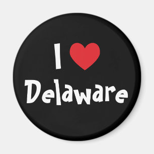 Aimant J'aime Delaware