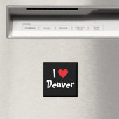 Aimant J'aime Denver (In Situ (Lave-vaisselle))