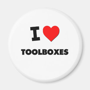 Aimant J'aime des boîtes à outils