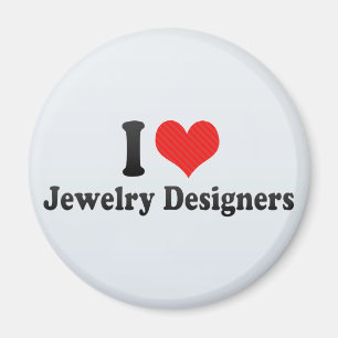 Aimant J'aime des concepteurs de bijoux