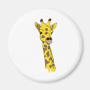 Aimant J'aime des girafes !