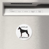 AIMANT J'AIME, DOBERMAN (In Situ (Lave-vaisselle))