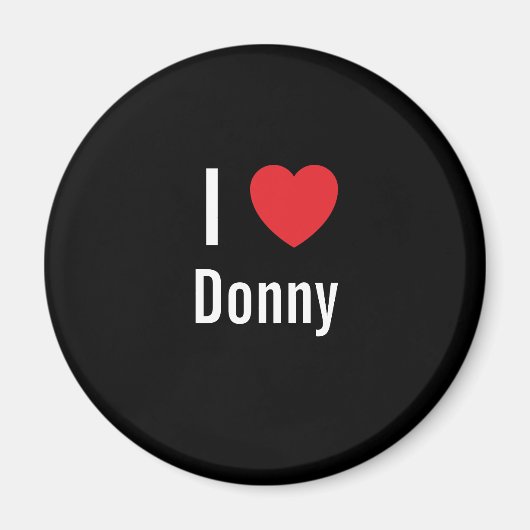 Aimant J'aime Donny (Devant)