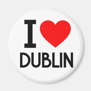 Aimant J'aime Dublin