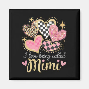 Aimant J'aime être appelée Mimi Grand-mère Maman pour la 