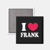 Aimant J'aime Frank (Recto/Verso)