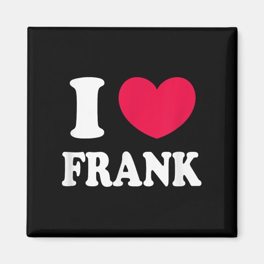 Aimant J'aime Frank (Devant)