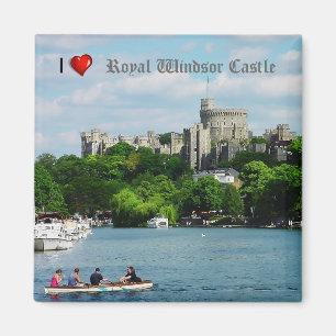 Aimant J'aime frigo Windsor Castle