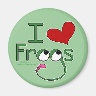 Aimant J'aime FROGS