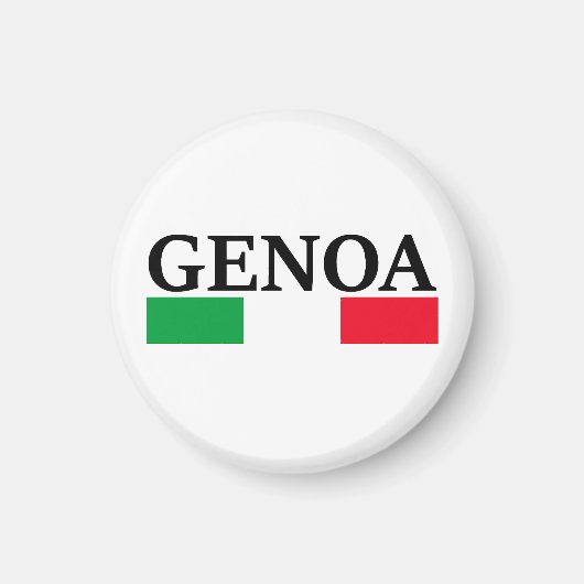 Aimant J'aime Gênes (Devant)