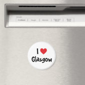 Aimant J'aime Glasgow (In Situ (Lave-vaisselle))